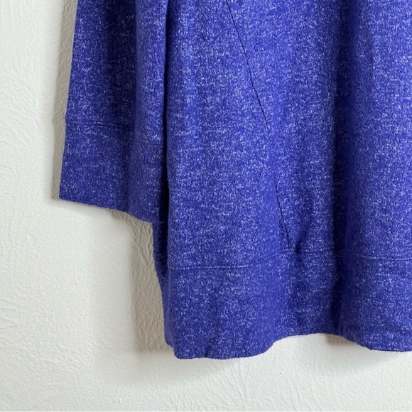 Soft Surroundings Blue Long Sleeve V-Neck Cozy Cabin Pullover Tunic Size XL - Picture 11 of 11